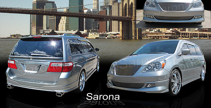 Custom Honda Odyssey  All Styles Body Kit (2005 - 2007) - $1129.00 (Manufacturer Sarona, Part #HD-051-KT)